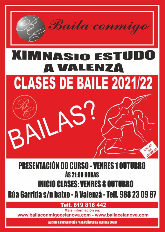 CLASES DE BAILE EN A VALENZA